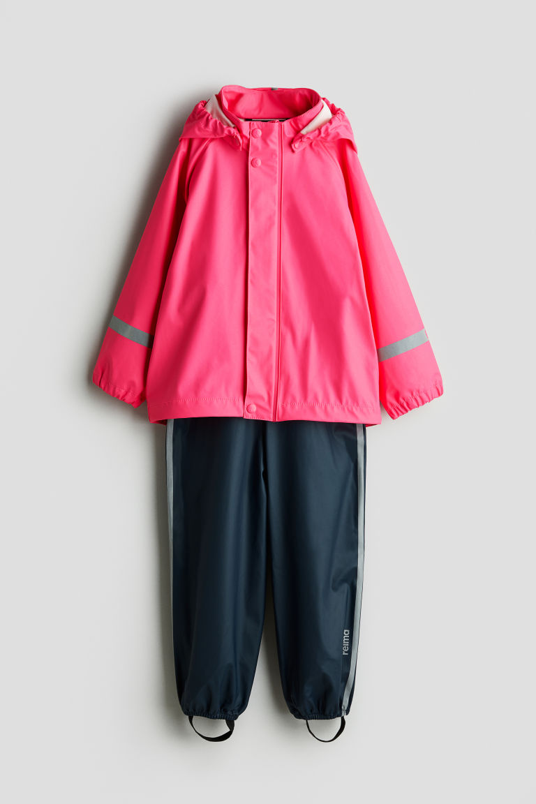 H & M - Rain Outfit Tihku - Roze