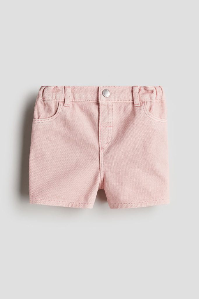 H & M - Denim short - Roze