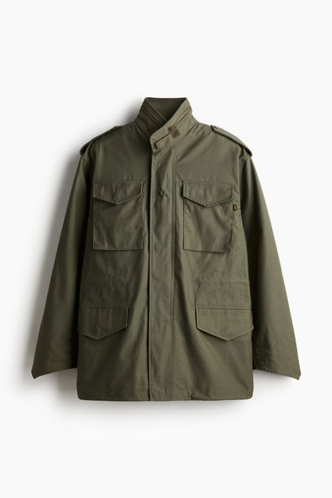 H & M - M-65 Jacket - Groen