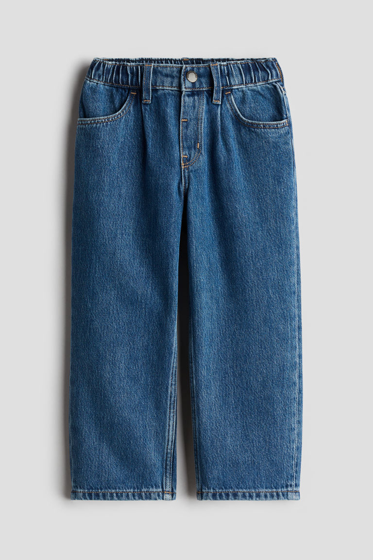 H & M - Jeans met wijde pijpen - Blauw