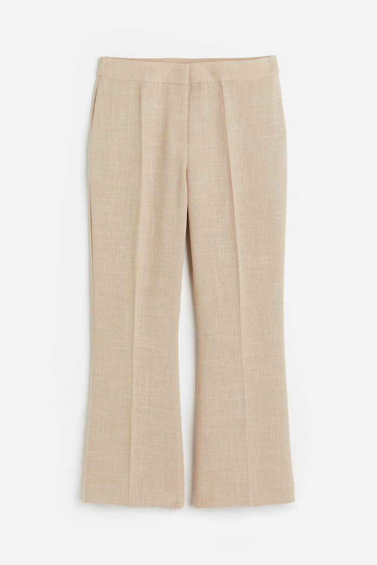 H & M - Flared broek - Beige