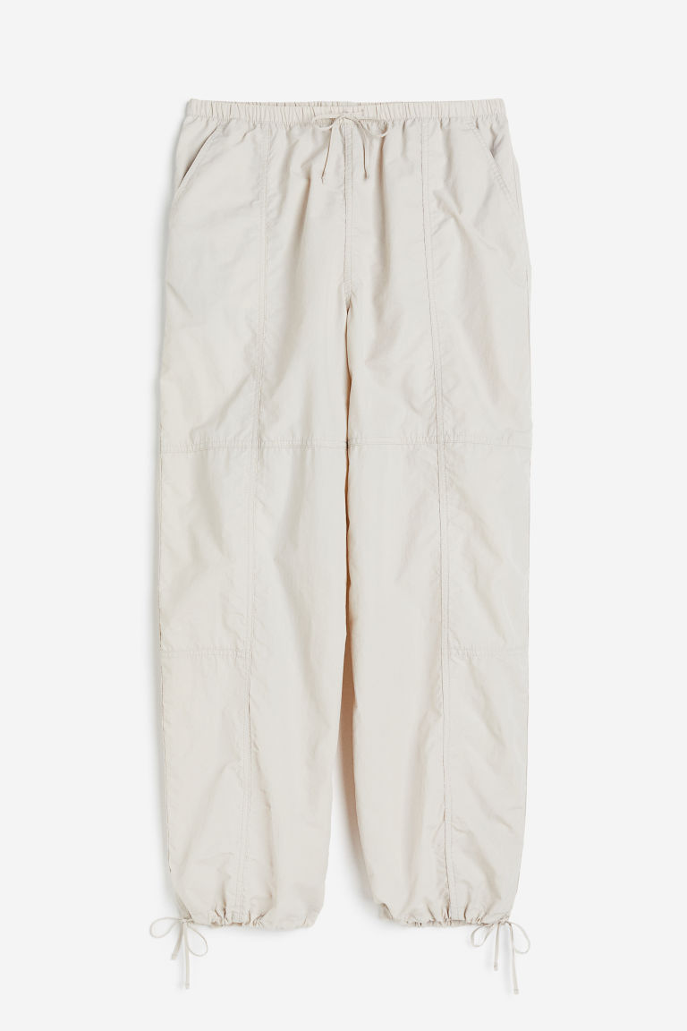 H & M - Nylon parachutebroek - Beige