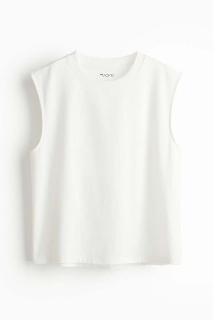 H & M - Sportsinglet van DryMove™ - Wit