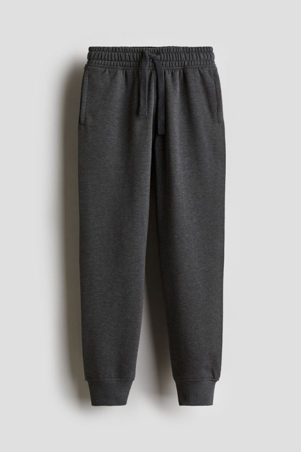 H & M - Katoenen sweatpants - Grijs