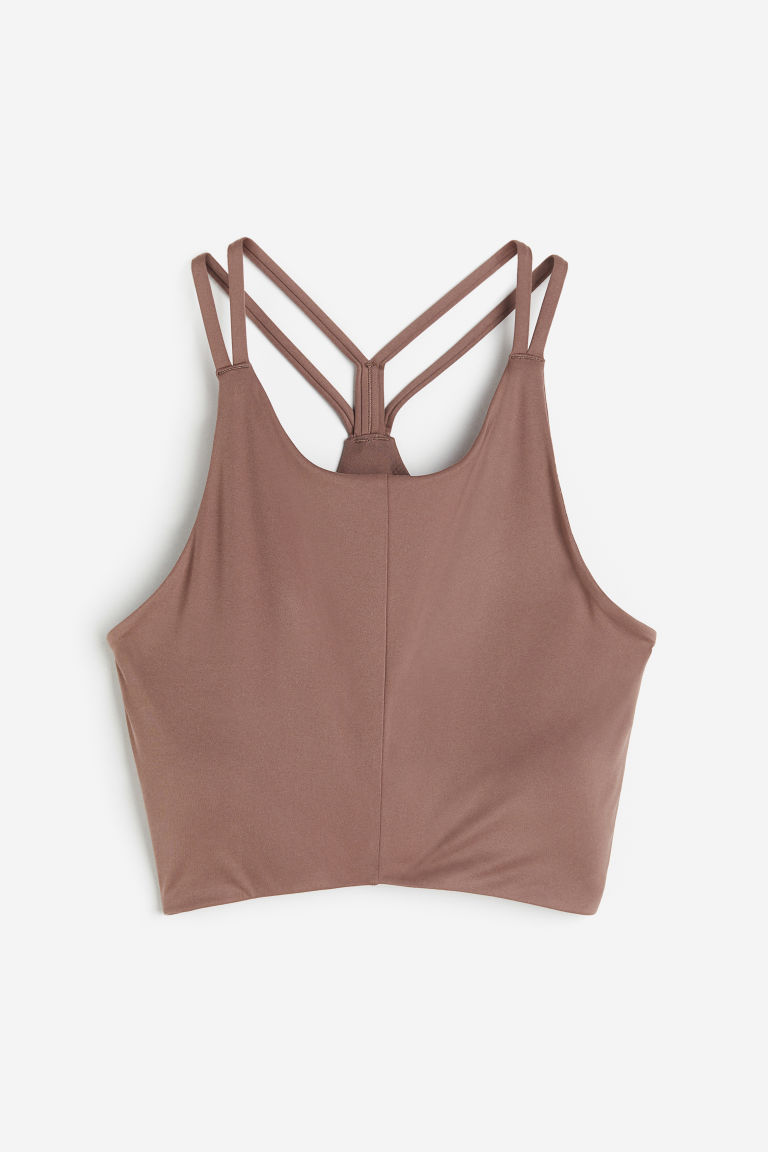 H & M - SoftMove™ Sport-bh - Medium support - Beige