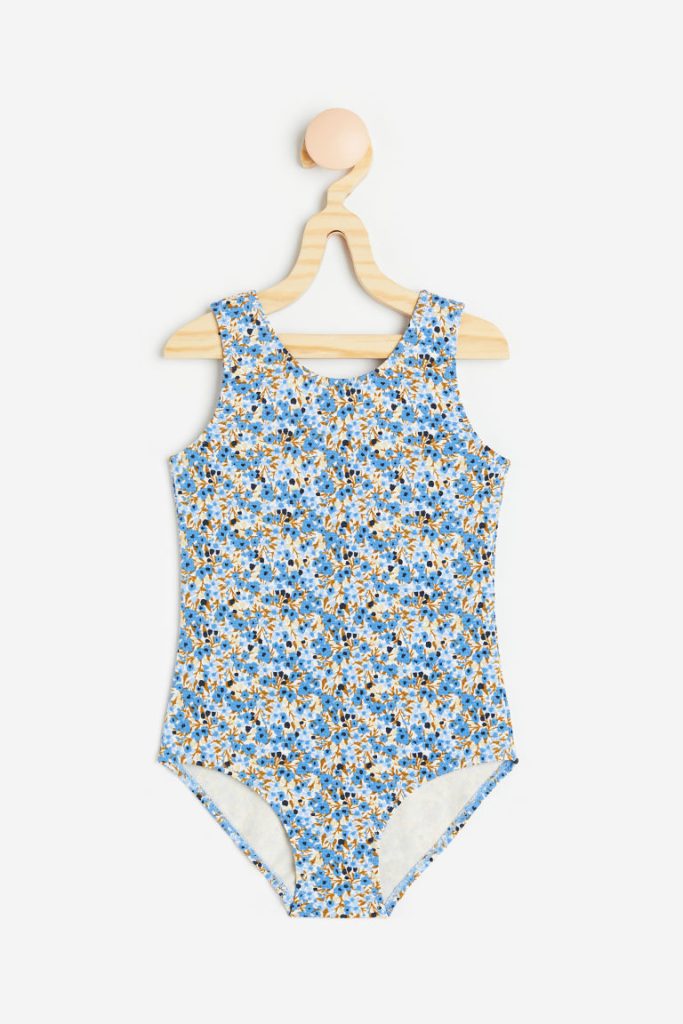 H & M - Badpak met dessin - Blauw