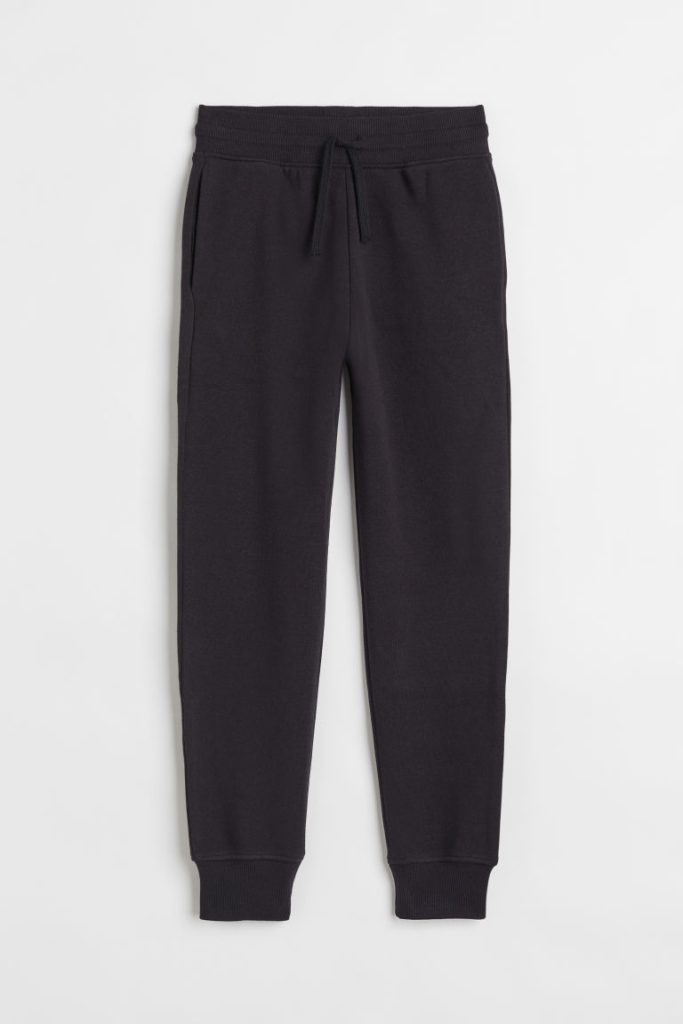 H & M - Joggers met geruwde binnenkant - Zwart