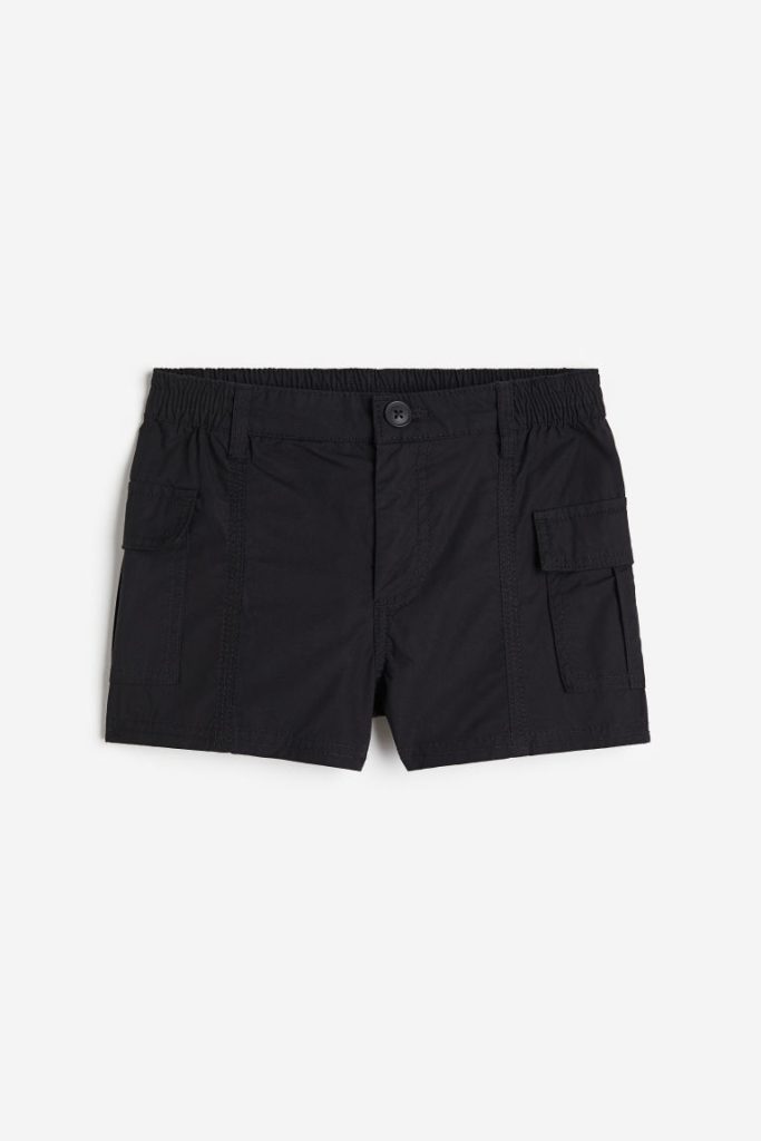 H & M - Utilityshort - Zwart