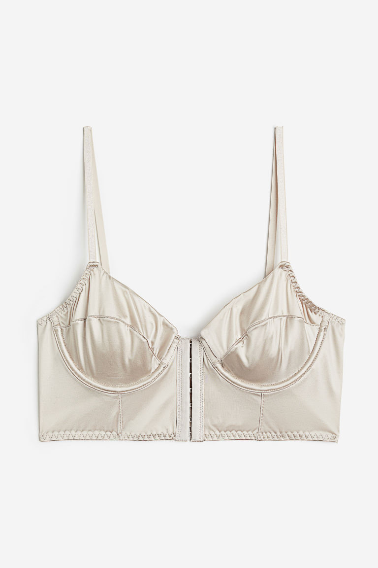 H & M - Bustier zonder padding - Bruin