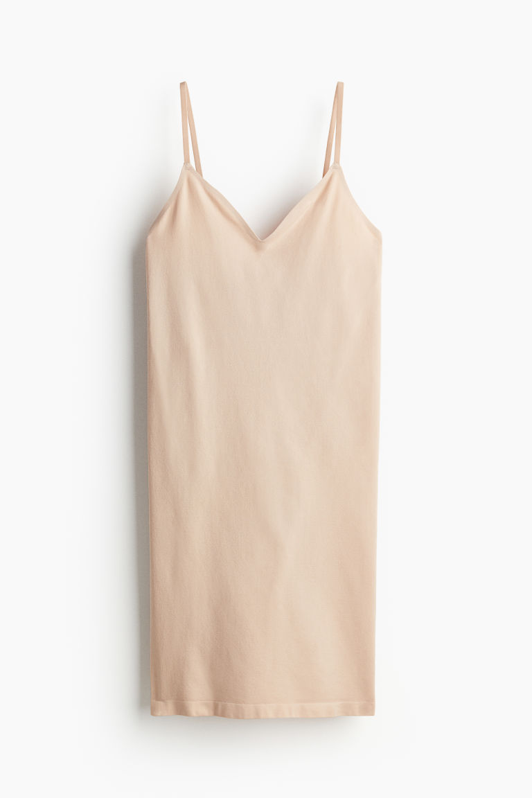 H & M - Seamless Onderjurk - Beige