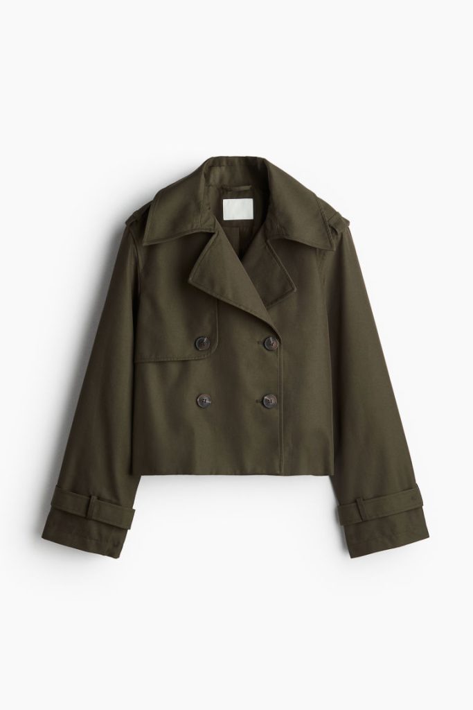 H & M - Jack in trenchcoatlook - Groen