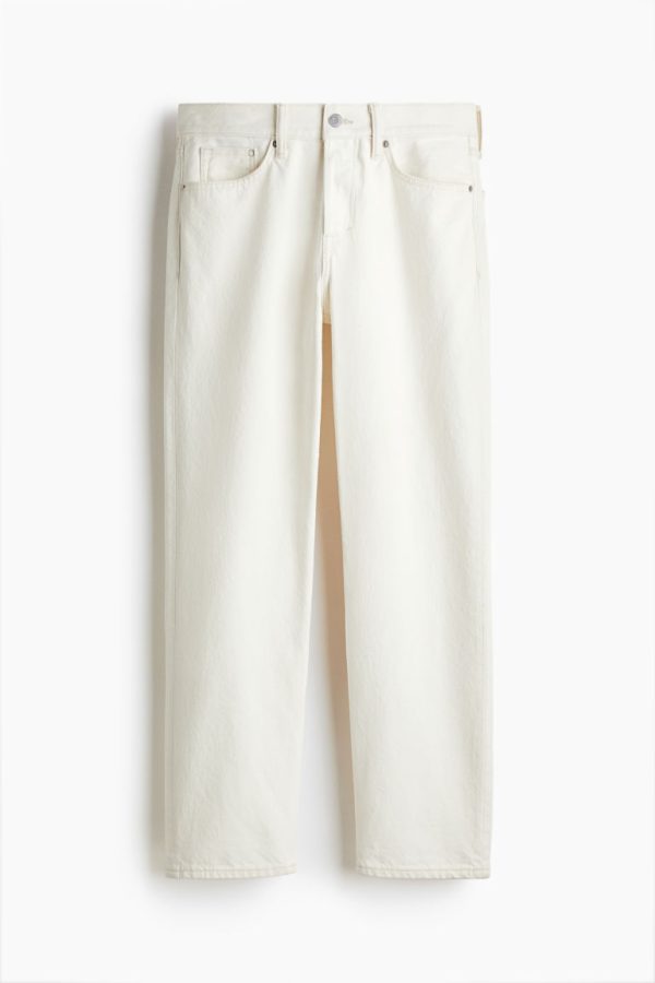 H & M - Relaxed Jeans - Wit