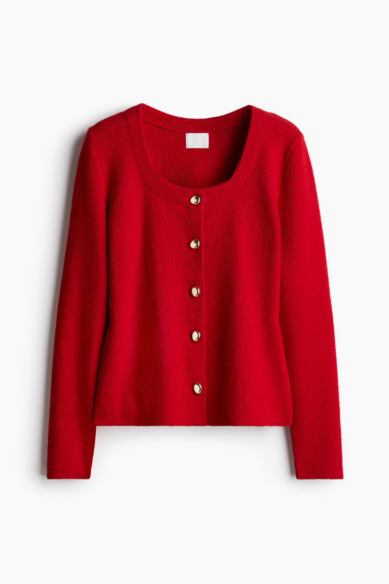 H & M - Nauwsluitend vest - Rood