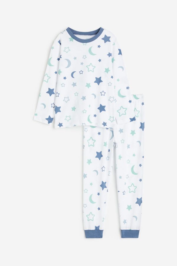 H & M - Tricot pyjama - Wit