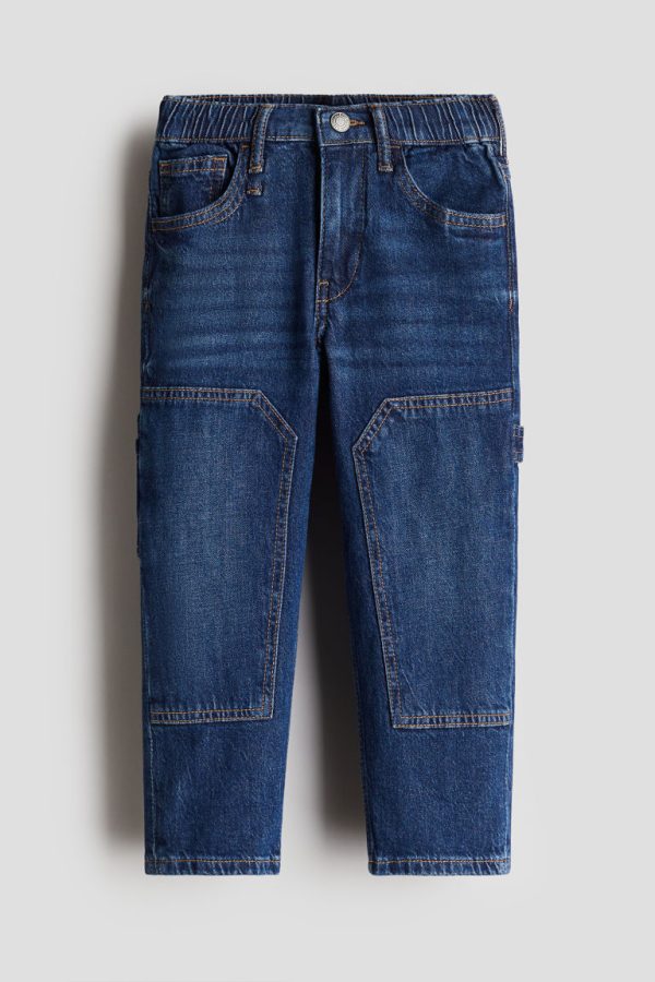 H & M - Carpenterjeans - Blauw