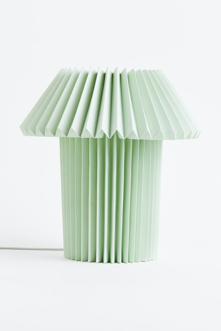 H & M - Tafellamp van papier - Groen