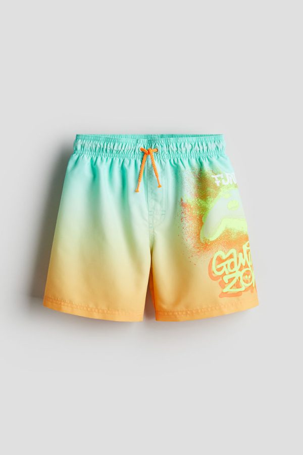 H & M - Zwemshort - Groen