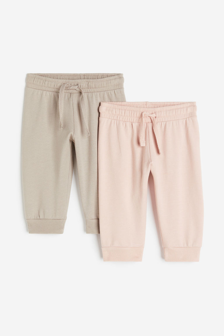 H & M - Set van 2 joggers - Oranje