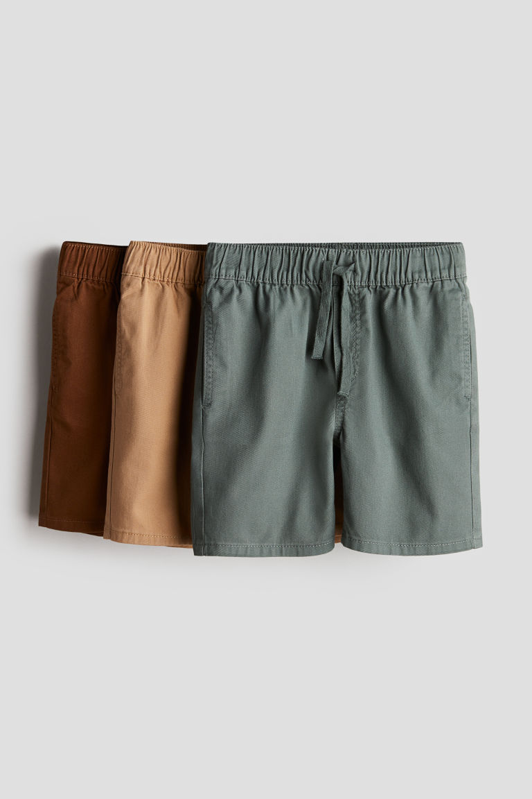 H & M - Set van 3 shorts - Beige