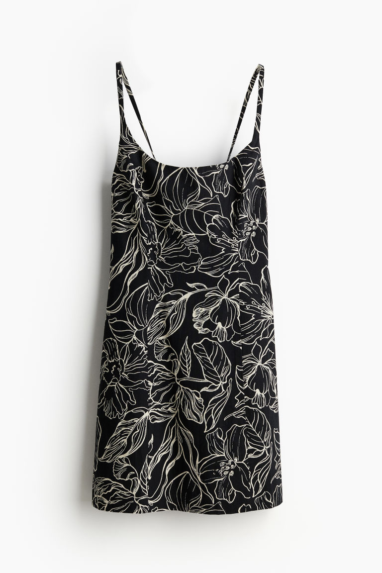 H & M - Strappy jurk - Zwart