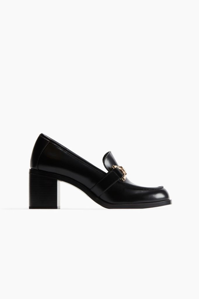 H & M - Loafers met blokhak - Zwart