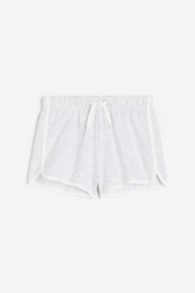 H & M - Katoenen sweatshort - Grijs