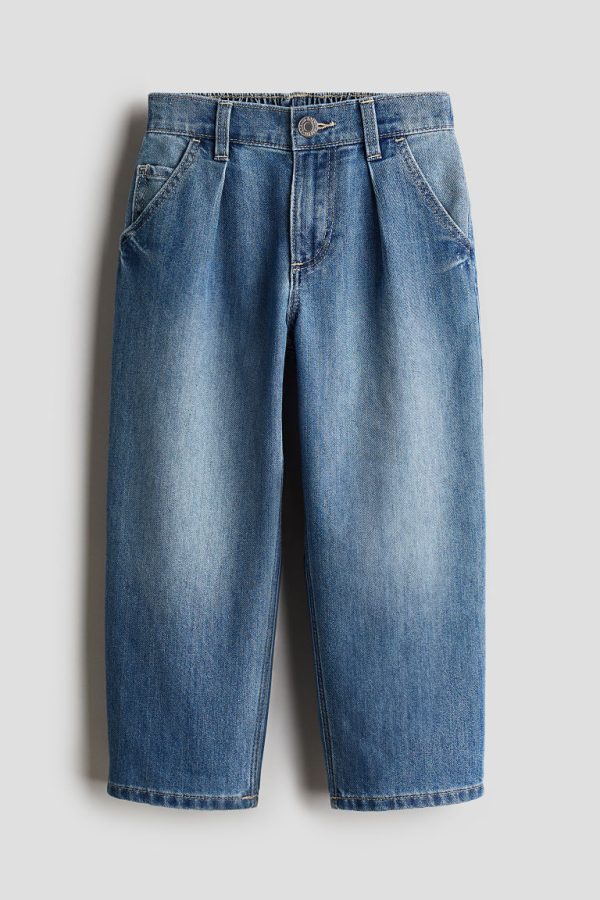 H & M - Loose Fit Jeans - Blauw