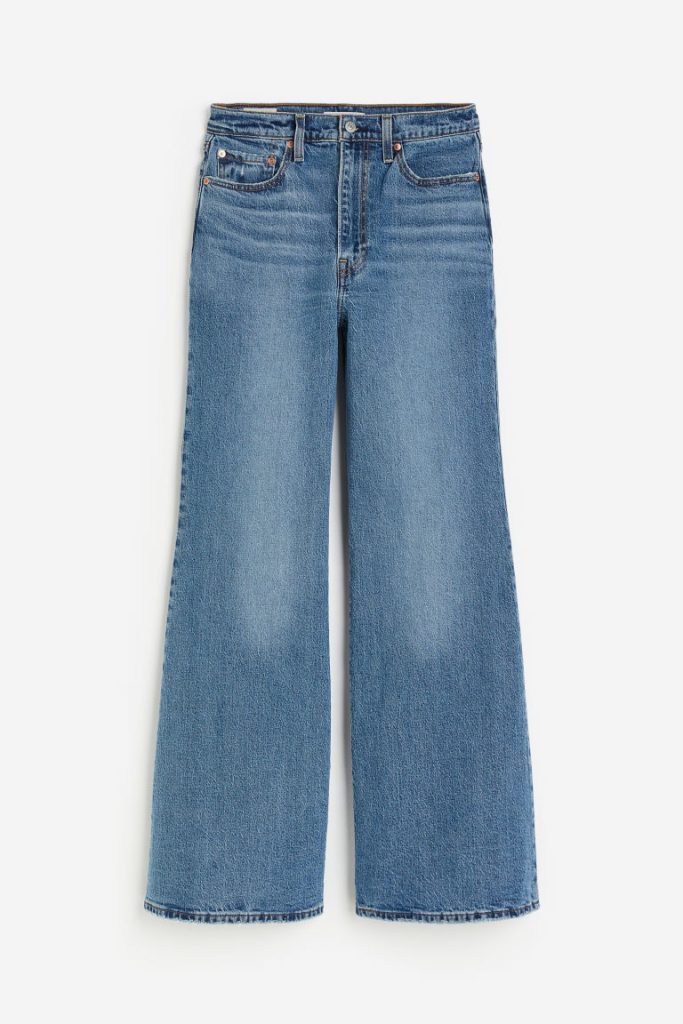 H & M - Ribcage Bell Jeans - Blauw