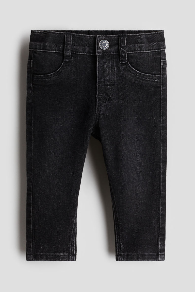 H & M - Skinny Fit Jeans - Zwart