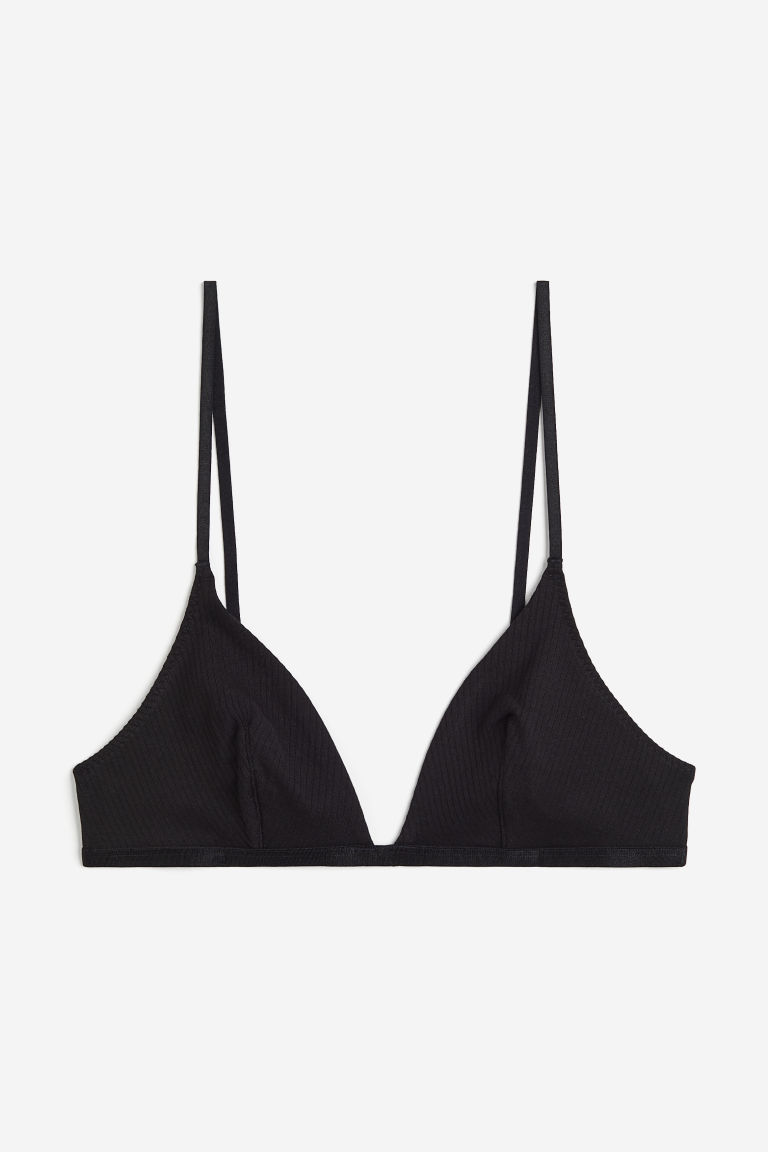 H & M - Soft-bh - Zwart