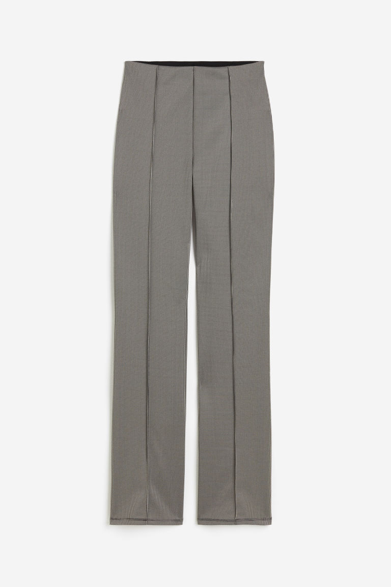 H & M - Tricot pantalon - Zwart