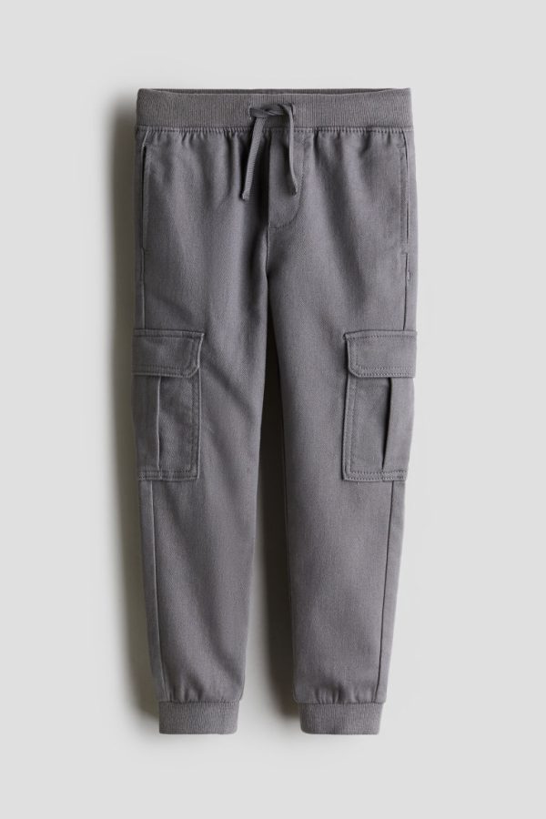 H & M - Utilityjoggers - Grijs