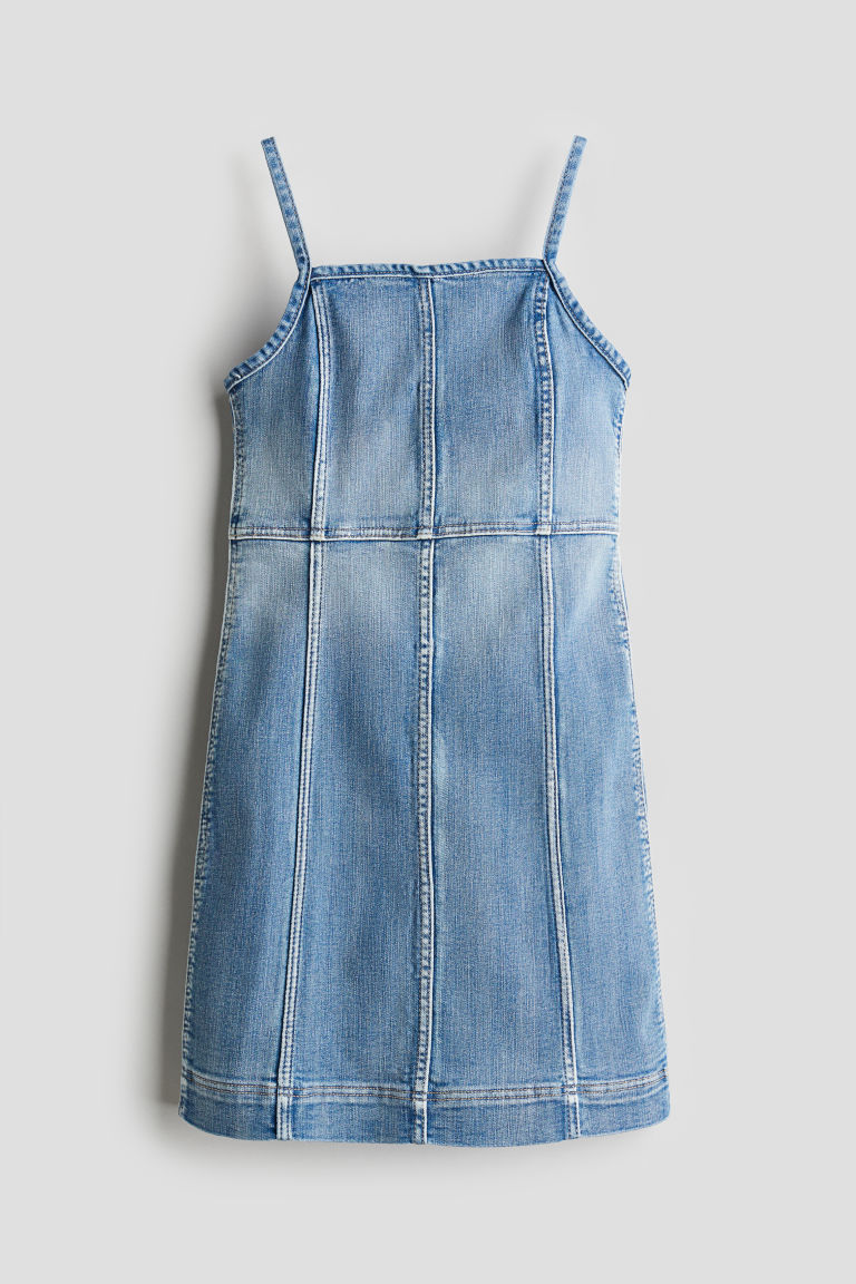 H & M - Denim jurk - Blauw