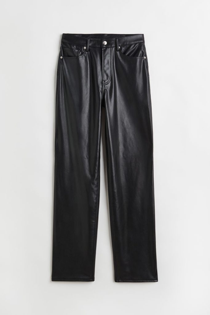 H & M - 90's Rechte broek - Zwart