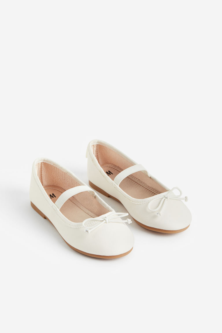 H & M - Ballerina‘s - Wit