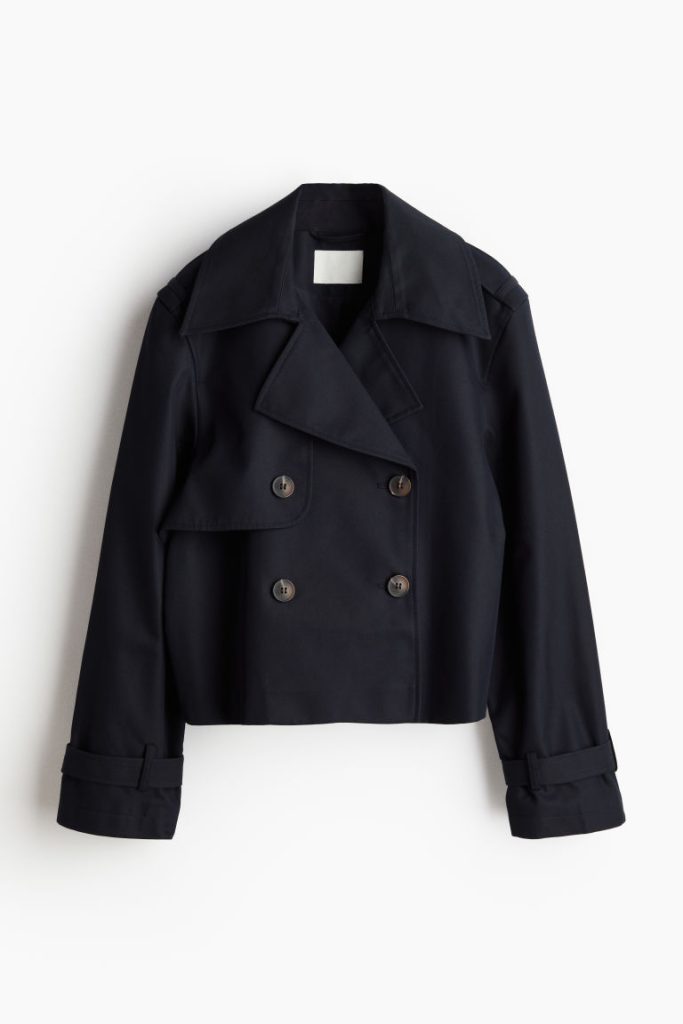 H & M - Jack in trenchcoatlook - Blauw