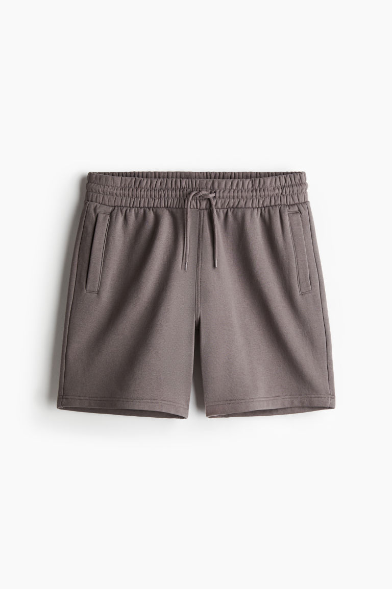 H & M - Sweatshort - Regular Fit - Grijs