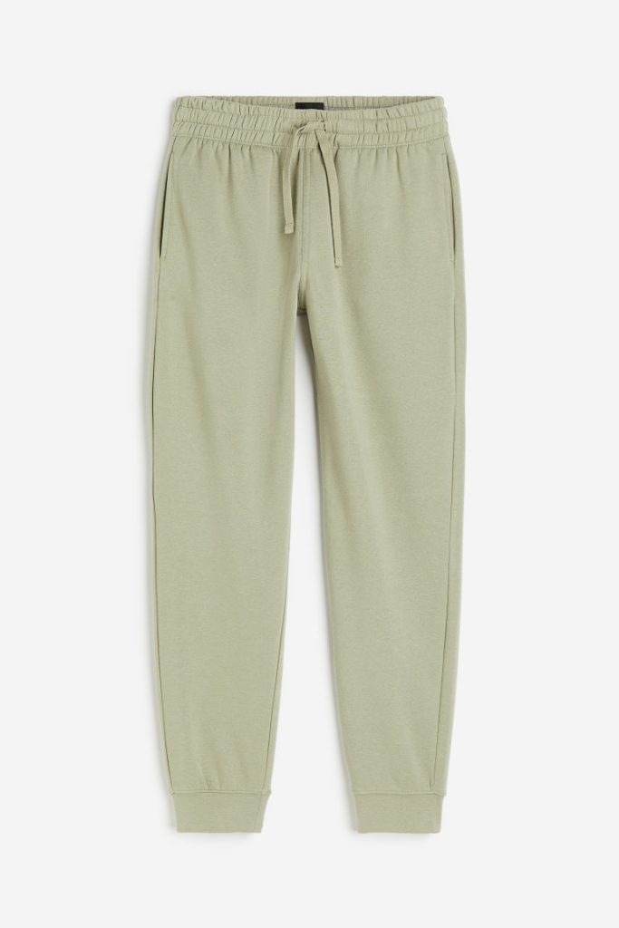 H & M - Sweatpants - Regular Fit - Groen