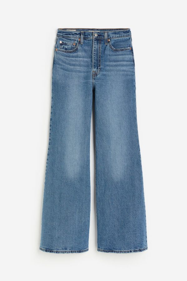 H & M - Ribcage Bell Jeans - Blauw