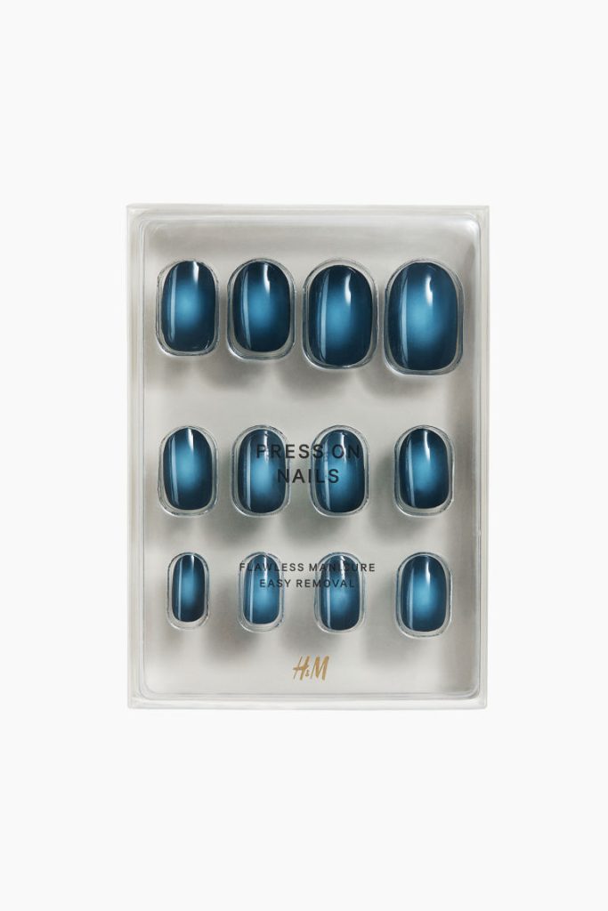 H & M - Press-on kunstnagels - Blauw