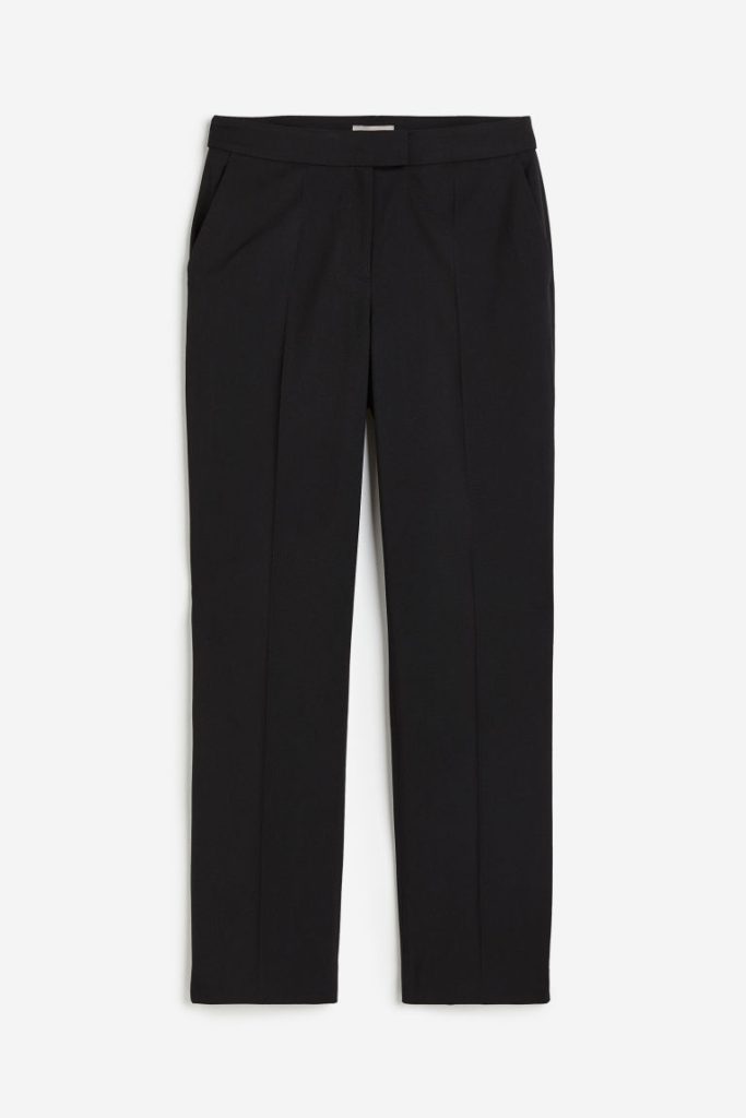 H & M - Broek - Slim Fit - Zwart