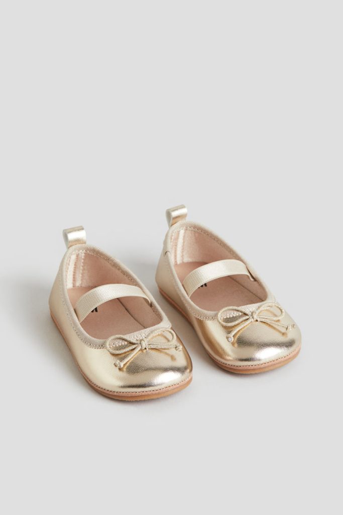 H & M - Ballerina‘s - Goud