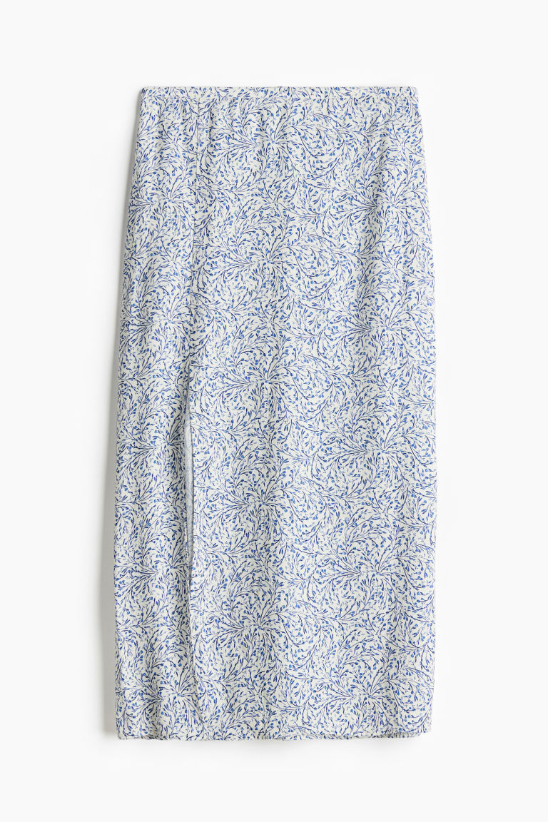 H & M - Nauwsluitende rok - Blauw