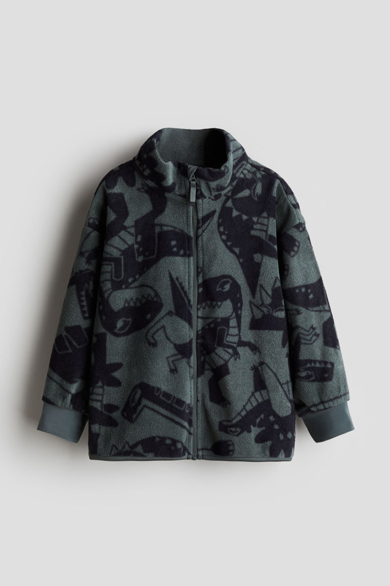 H & M - Fleece vest - Groen