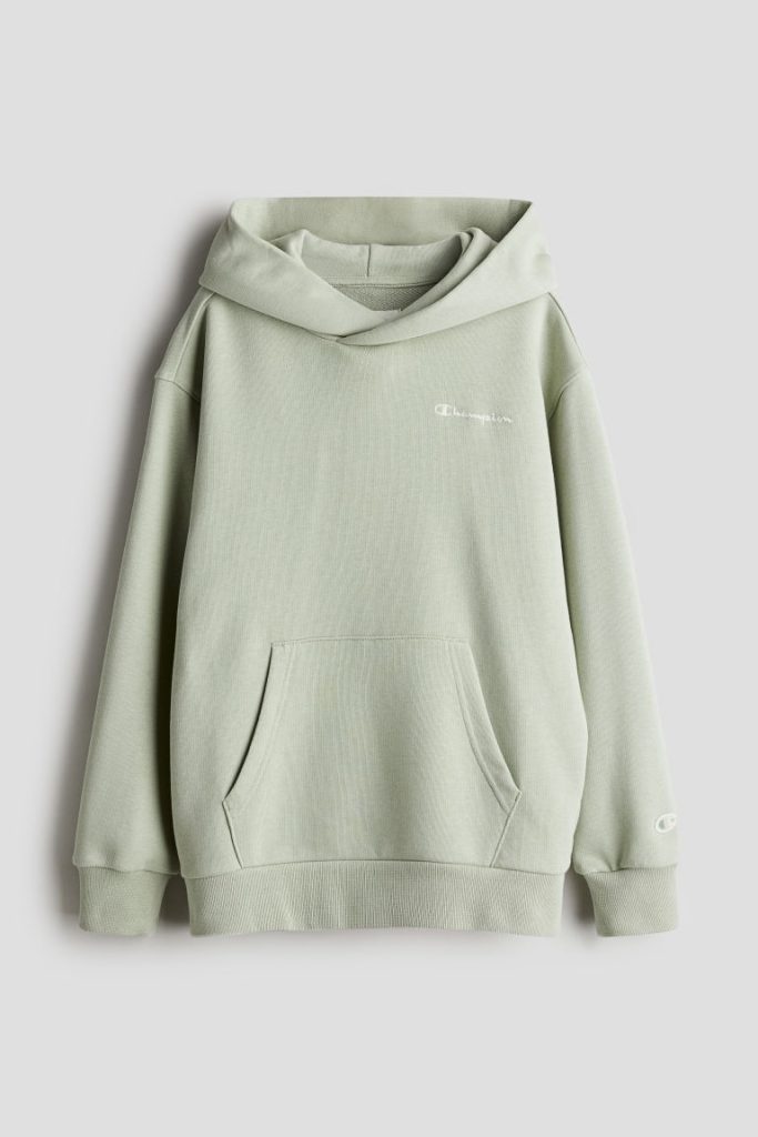 H & M - Hooded Sweatshirt - Groen