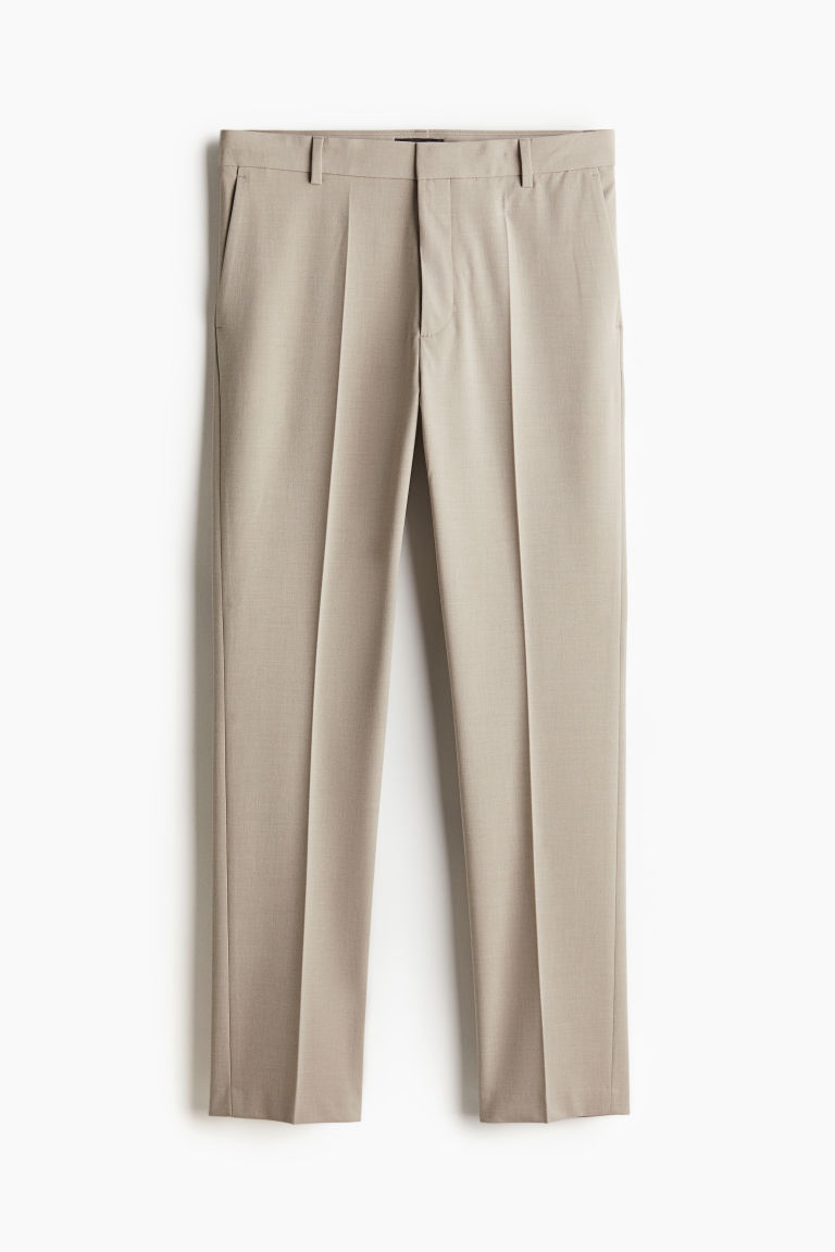 H & M - Broek - Slim Fit - Bruin