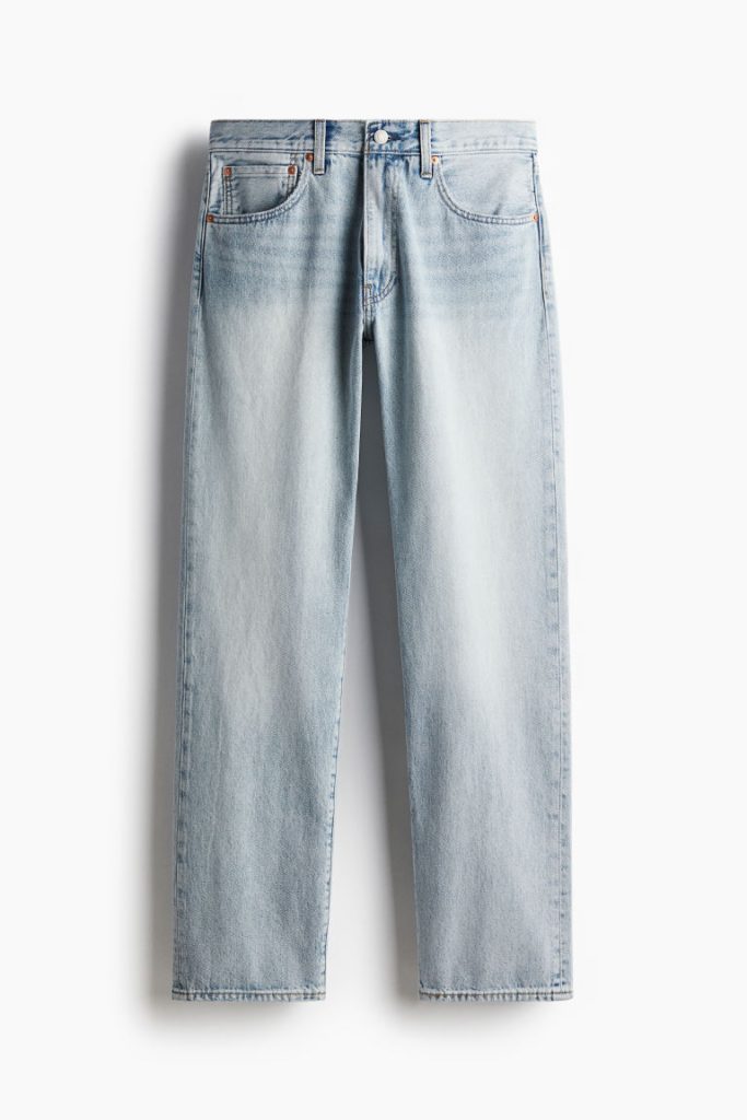 H & M - Men's 555™ Relaxed Straight Jeans - Blauw