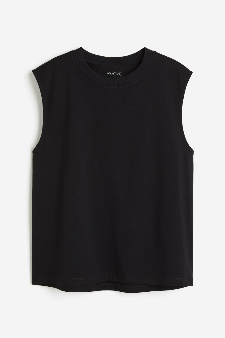 H & M - Sportsinglet van DryMove™ - Zwart