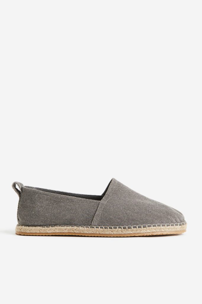 H & M - Espadrilles - Grijs