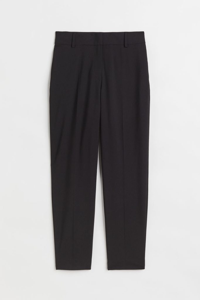 H & M - Pantalon - Zwart